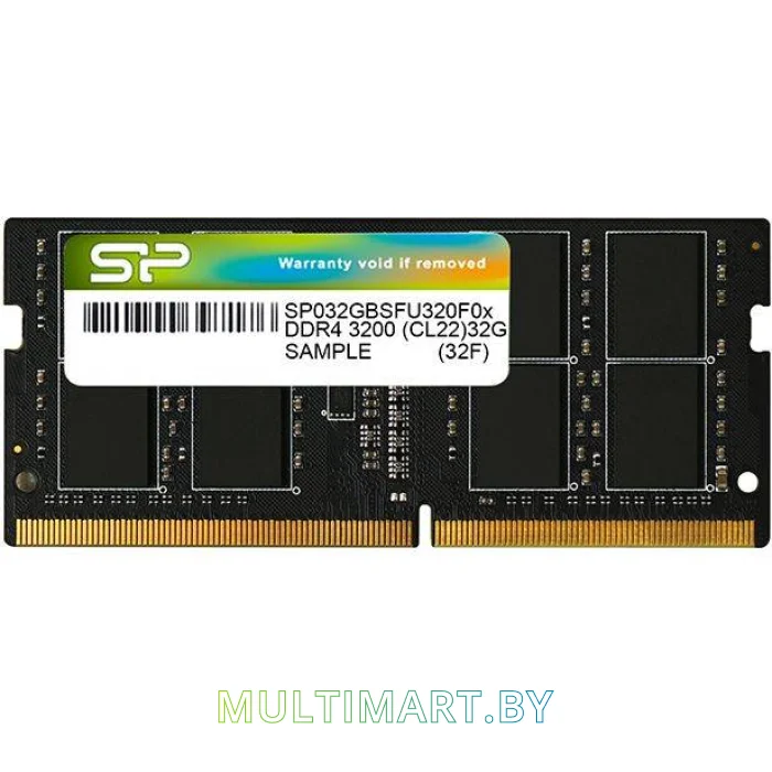 Оперативная память Silicon-Power 4GB DDR4 SODIMM PC4-21300 (SP004GBSFU266X02)